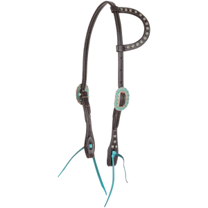 Martin Turquoise Accented Slip Ear Headstall