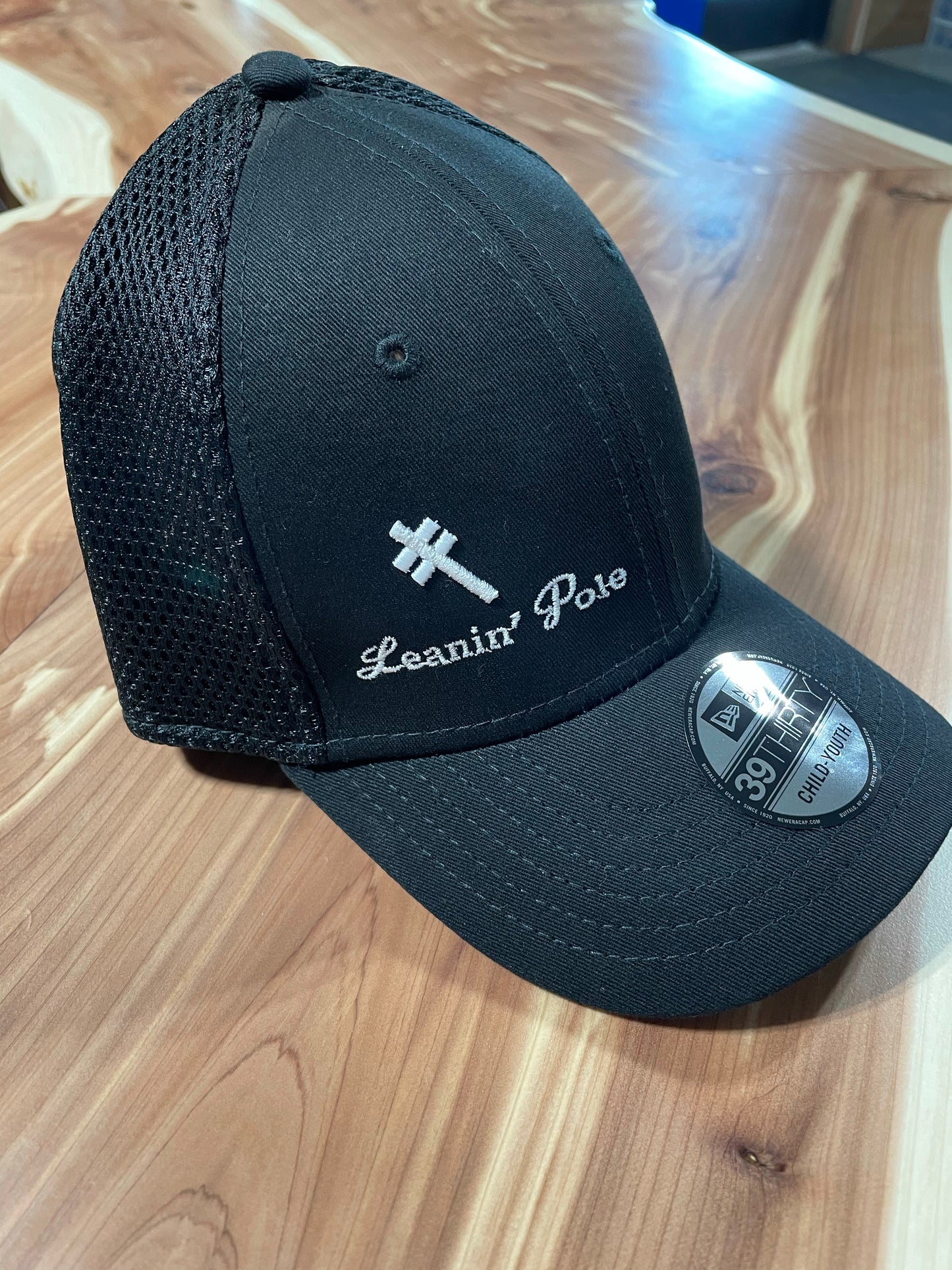 Leanin' Pole Boy's Mesh Logo Cap