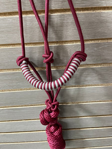 CST Braided Wrapped Nose Rope Halter & Lead