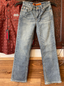 Rock & Roll Boy's Rope Stitch Raised Denim Jeans