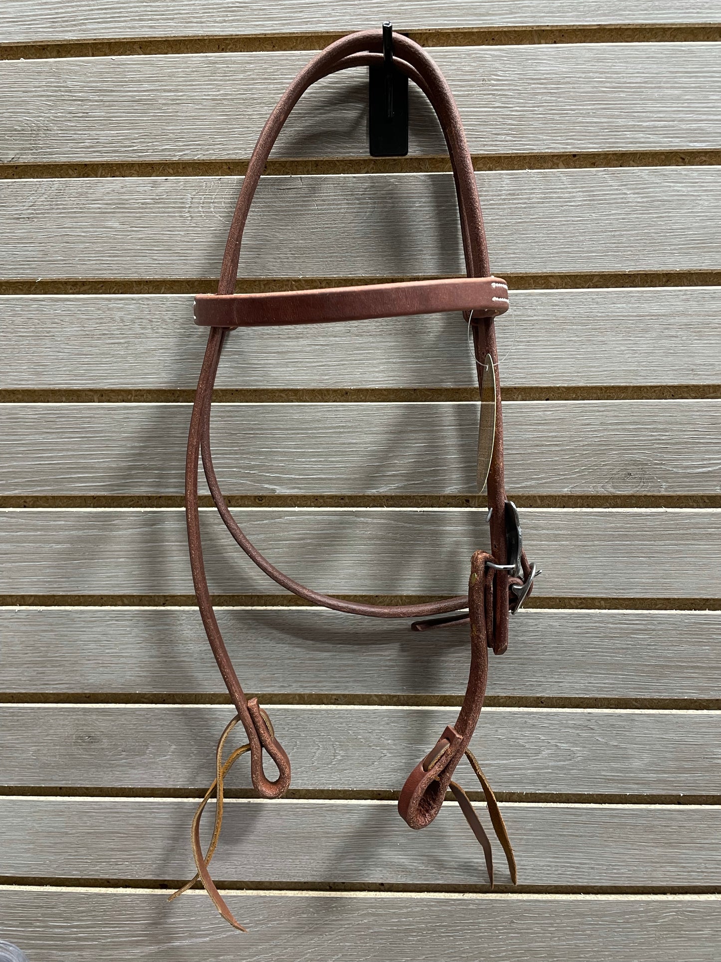 Cowperson Tack Browband Headstall - "Dad" Buckle