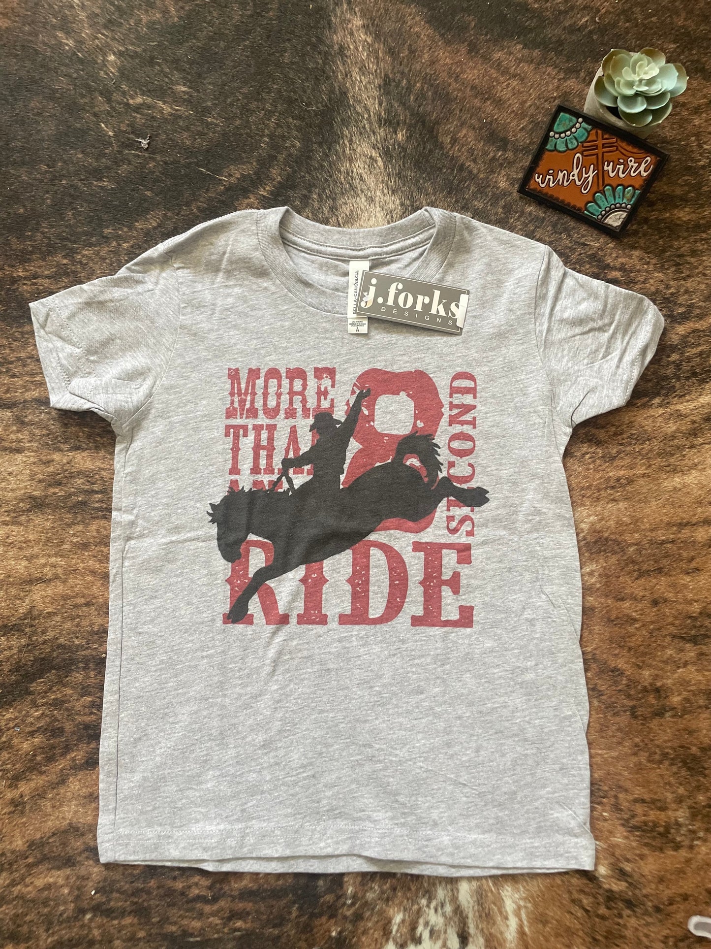 J.Forks Boy's Toddler 8 Second Ride T-Shirt