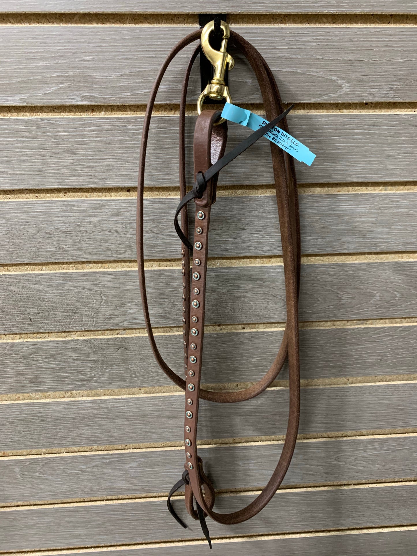 Dutton Dotted Roping Reins - 5/8" (Tie Ends)