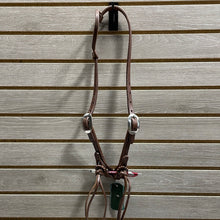 Load image into Gallery viewer, Berlin One Ear Headstall with Rattlesnake Ends - Silver Buckle
