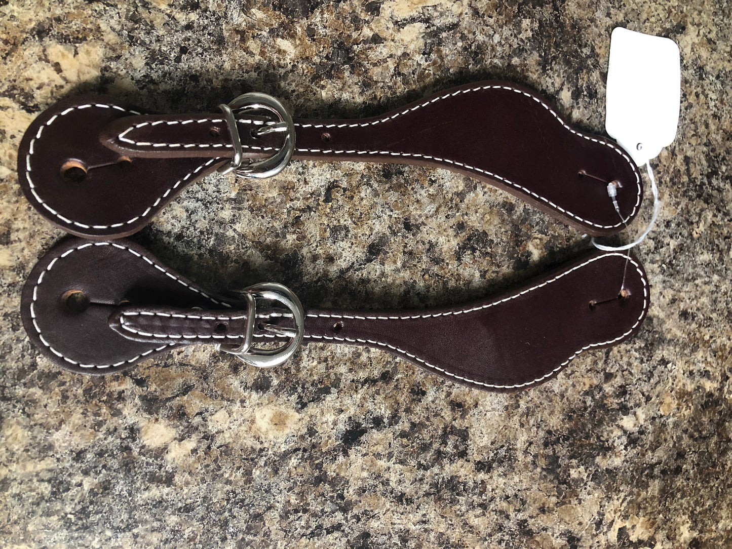 Adult Spur Straps - Stitched Shaped