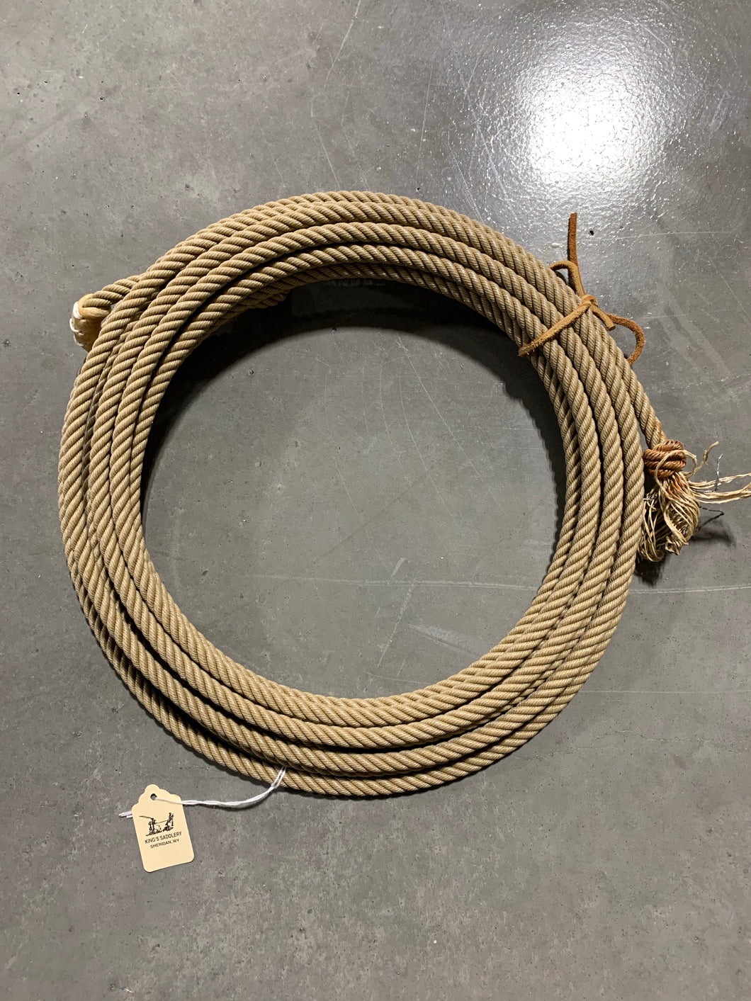King 4-Strand Poly Rope - 28' – Leanin' Pole Arena