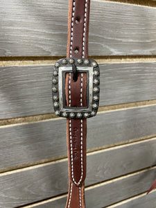 Cowperson Tack Double Stitched One Ear Headstall