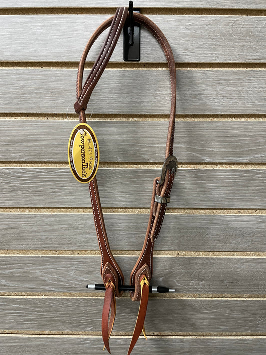 Cowperson Tack Double Stitched One Ear Headstall