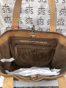 STS Light Cowhide Trinity Tote