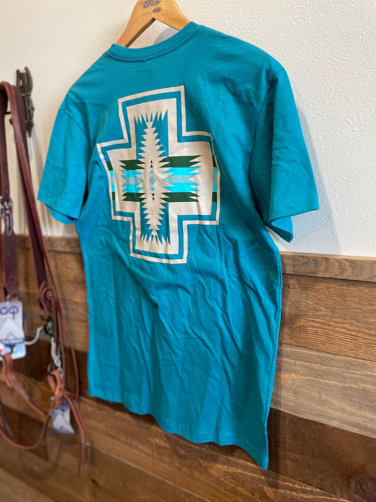 Pendleton Men's Teal Harding T-Shirt