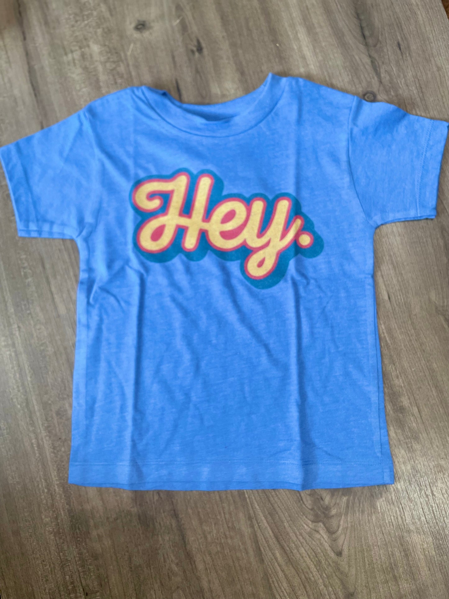 J.Forks Boy's Blue Hey T-Shirt