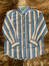 Load image into Gallery viewer, Panhandle Boy&#39;s Serape Stripe Western Shirt
