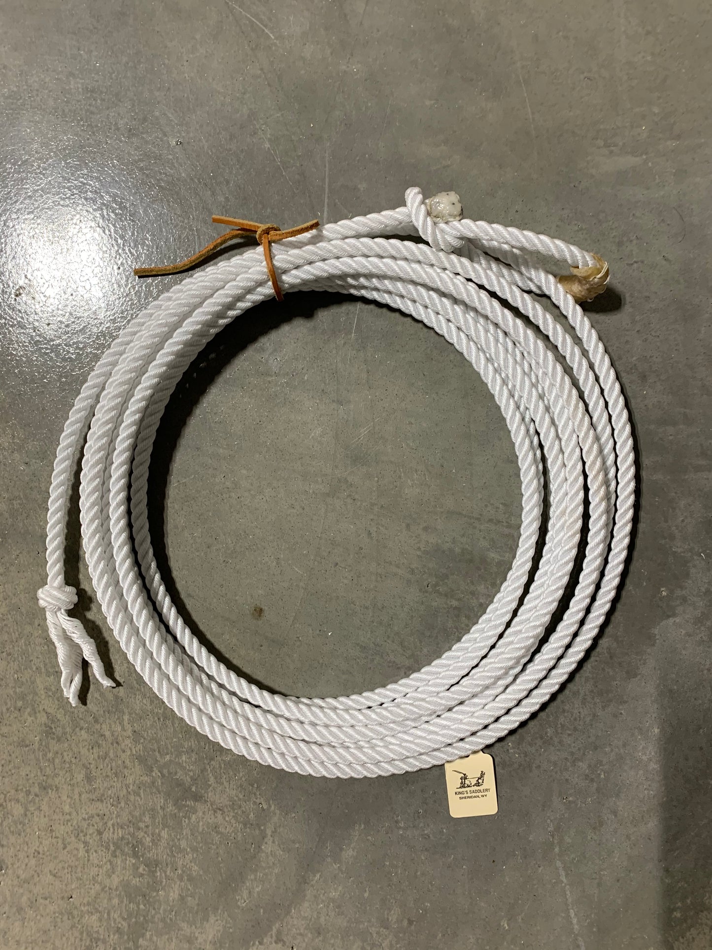 King 3-Strand 5/16 Full x 28' Rope 9.0