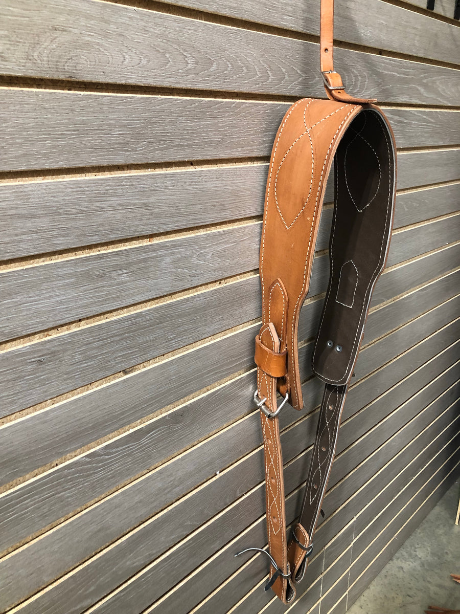 Tesky Back Cinch with both Billets and Keeper Leanin' Pole Arena