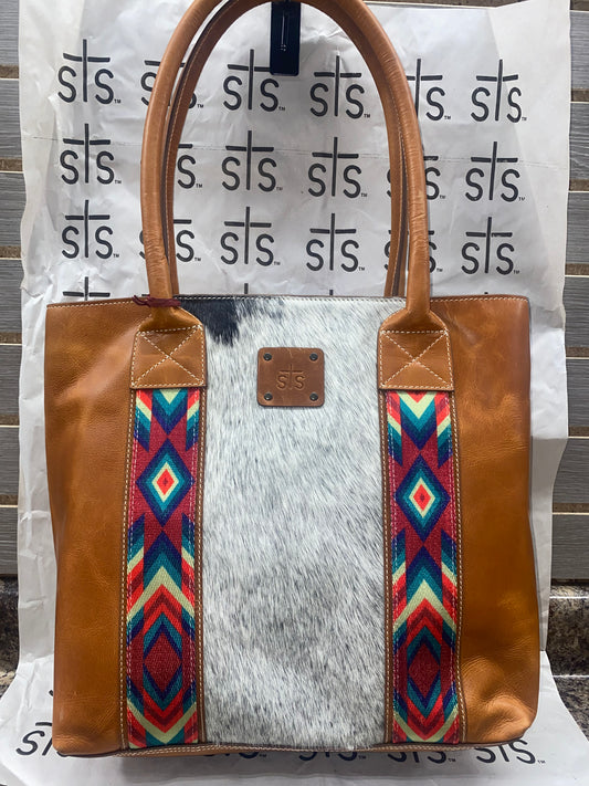 STS Basic Bliss Cowhide Tote