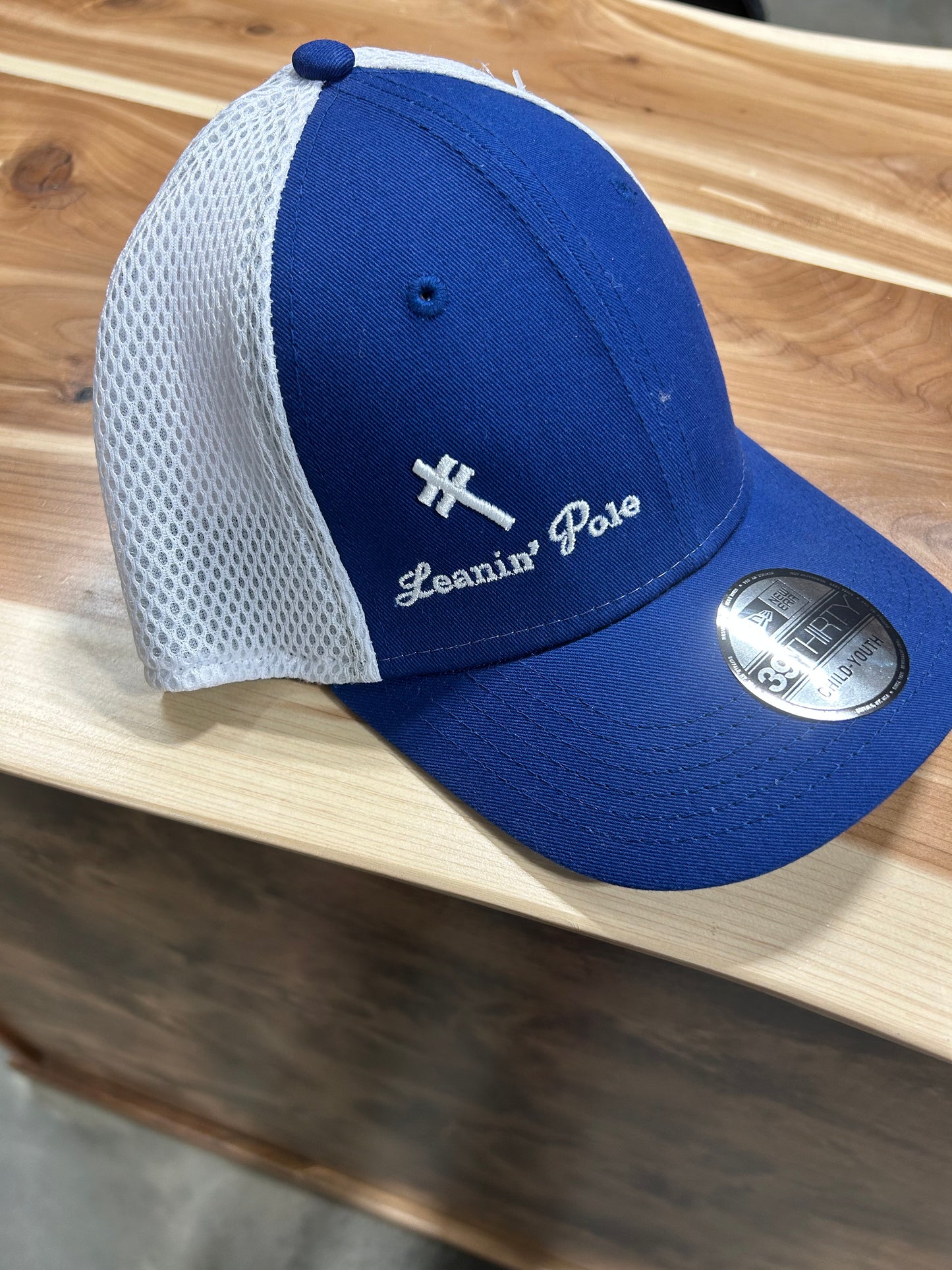 Leanin' Pole Boy's Mesh Logo Cap