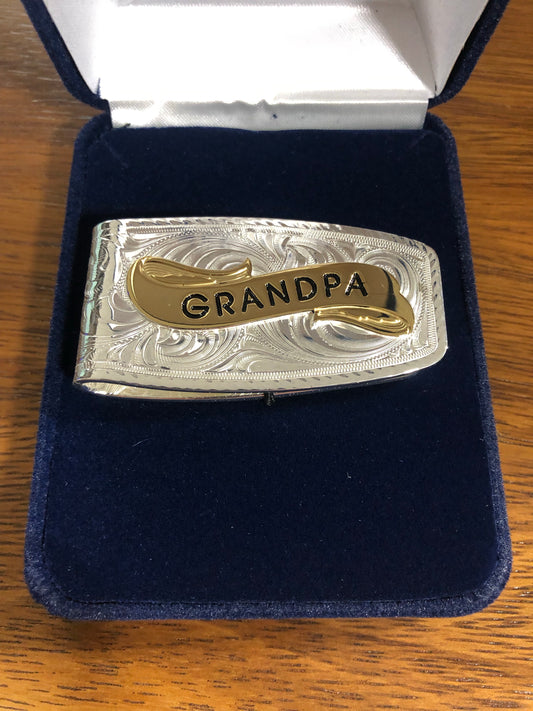 Montana Silversmith Filigree Engraved Money Clip