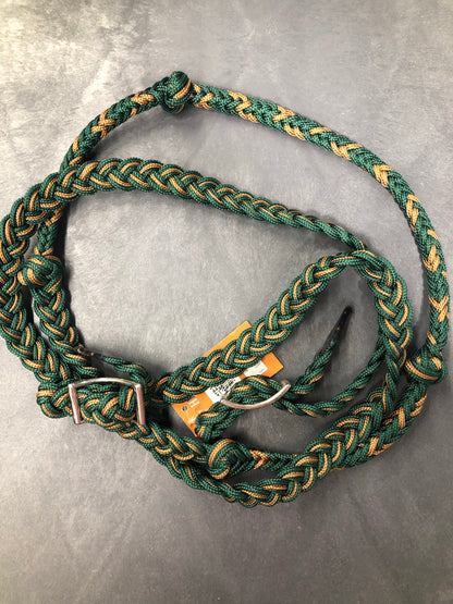 Braided Poly Barrel Rein