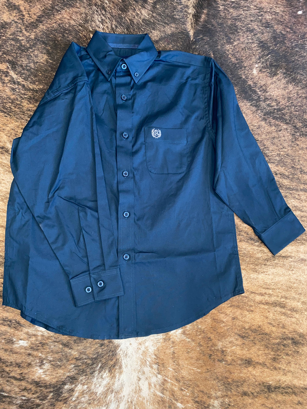 Panhandle Boy's Solid Western Shirt