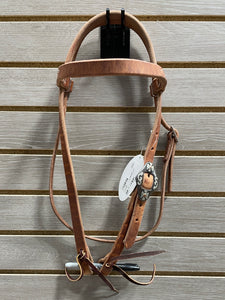 CST Browband Headstall - Diamond Floral Buckle