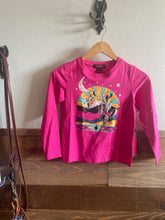 Load image into Gallery viewer, Rock &amp; Roll Girl&#39;s Desert Sunrise Fuchsia T-Shirt
