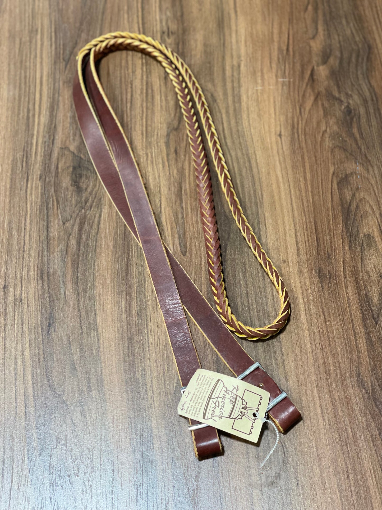 Jerry Beagley Braided Barrel Reins