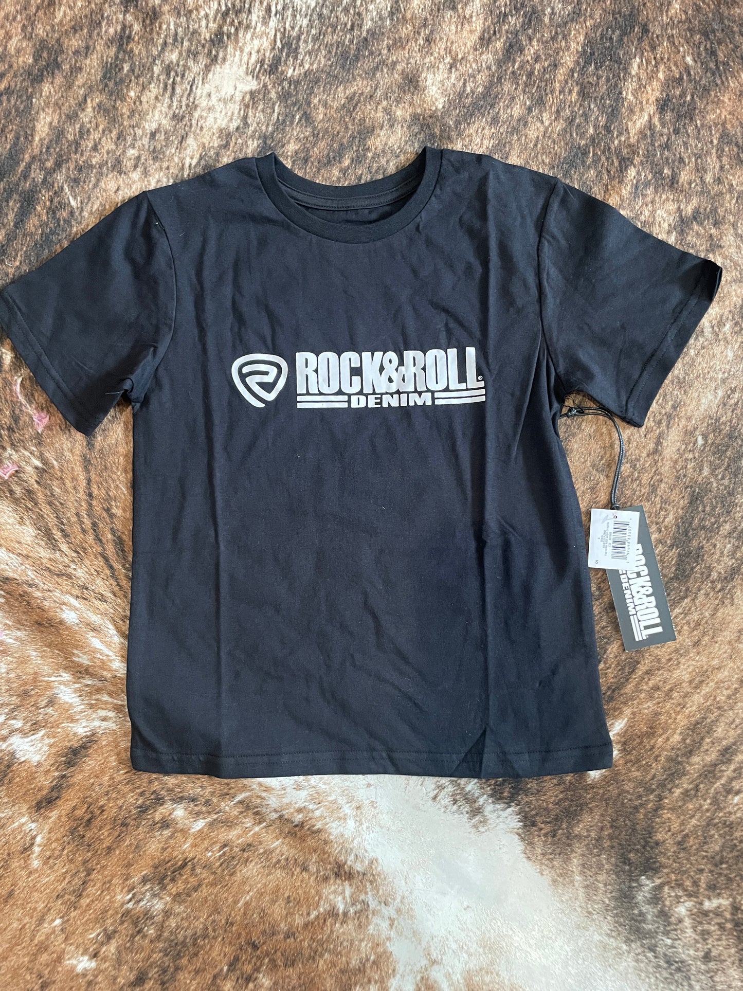 Rock & Roll Boy's Black T-Shirt