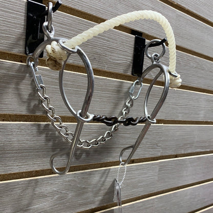 Performance Pony Combination Gag Bit - Twisted 3 Piece