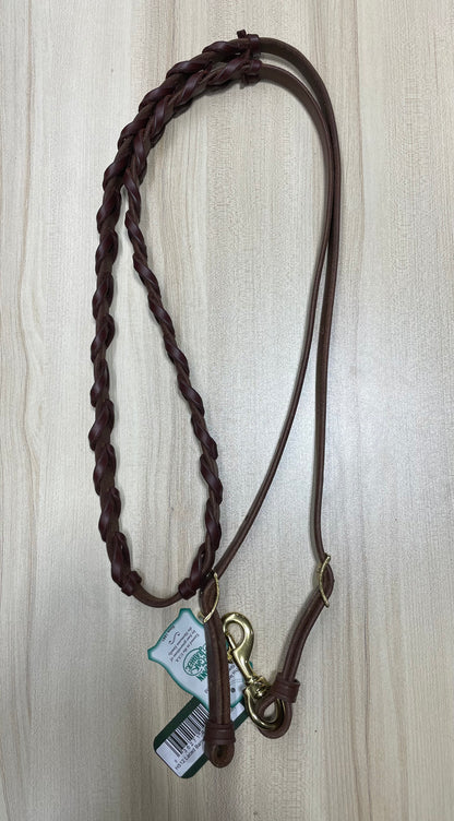 Berlin Laced Barrel Reins - 5/8"