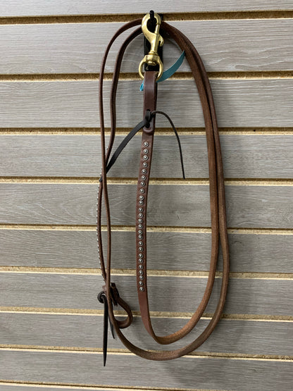 Dutton Dotted Roping Reins - 5/8" (Tie Ends)