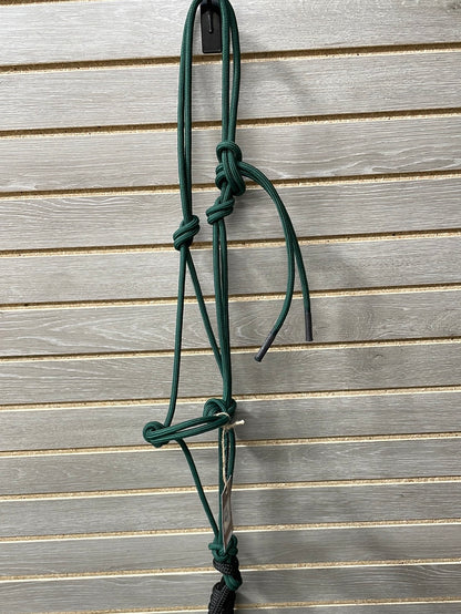 Hand-Tied Nylon Halter with Lead