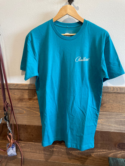 Pendleton Men's Teal Harding T-Shirt