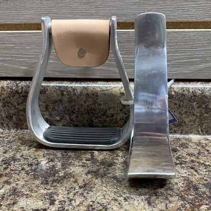 AHE Plain Aluminum Stirrups - Various Sizes