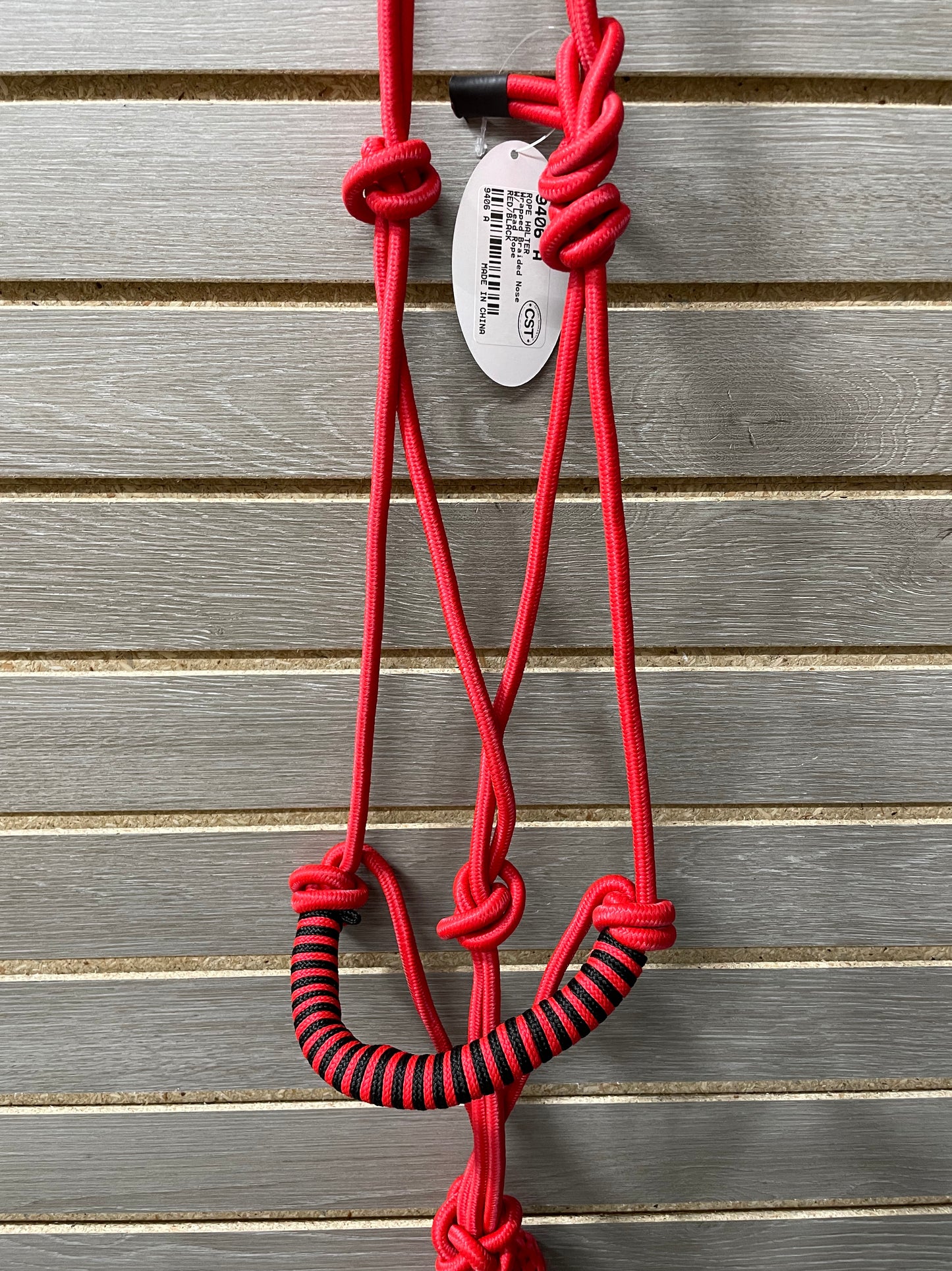 CST Braided Wrapped Nose Rope Halter & Lead