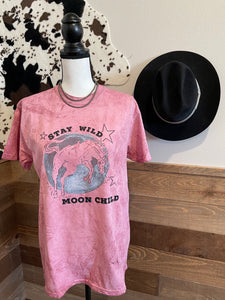 Coyote Cowgirl "Stay Wild Moon Child" T-Shirt