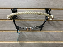 Load image into Gallery viewer, Dutton Combo Rope Nose Chain Mouthpiece Gag Bit
