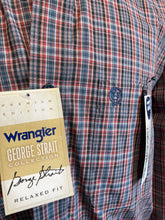 Load image into Gallery viewer, Wrangler Men&#39;s George Strait Multi Color Plaid Western Shirt
