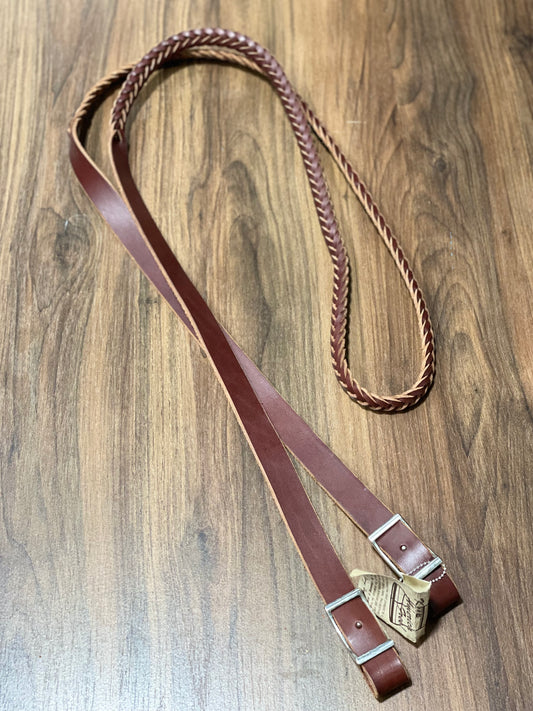 Jerry Beagley Braided Barrel Reins