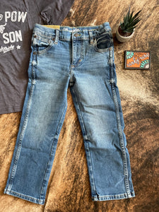 Wrangler Boy's Retro Regular Slim Straight Jean