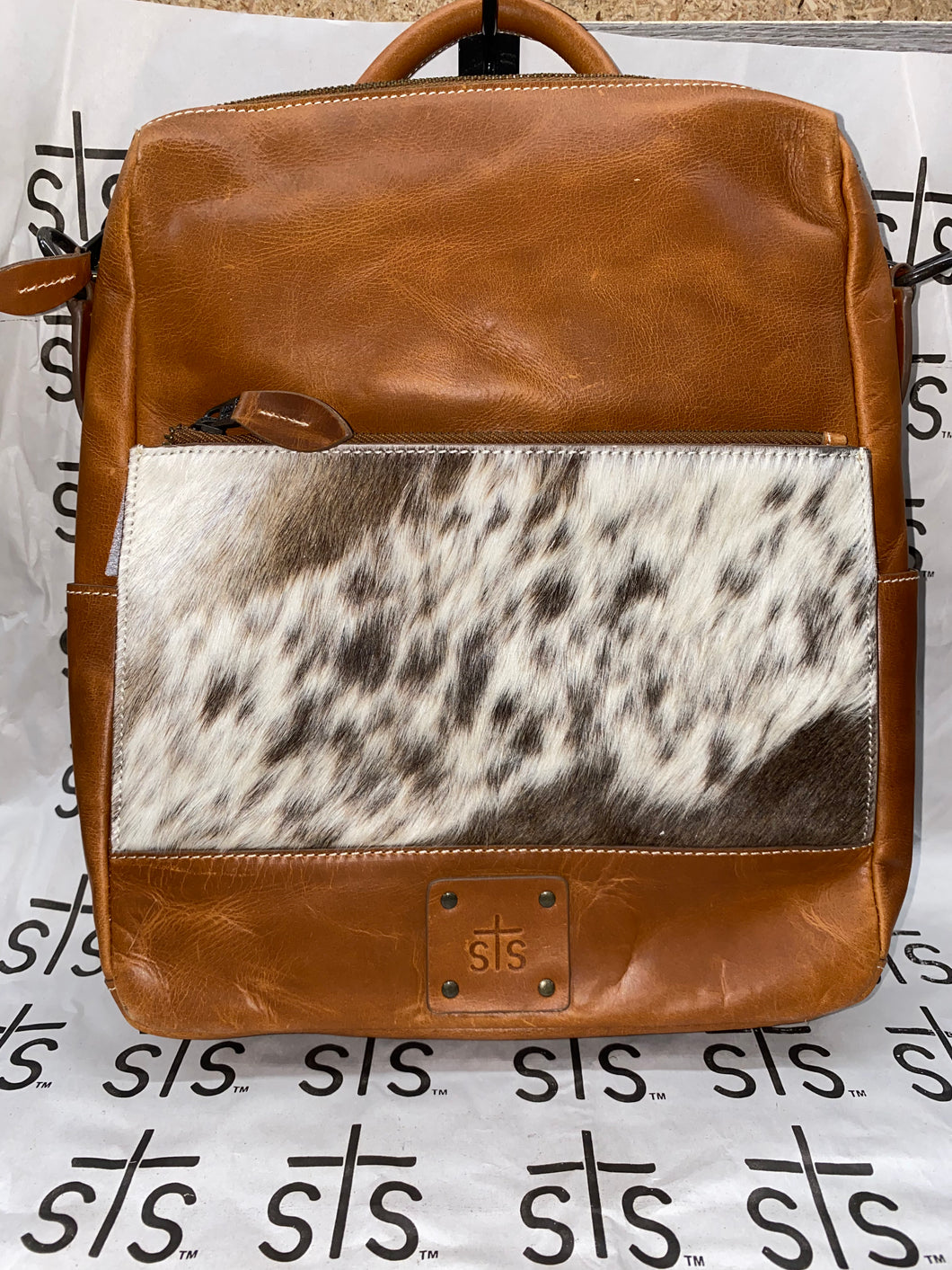 STS Basic Bliss Cowhide Satchel