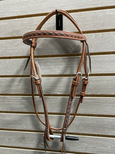 CST Browband Headstall with Buckstitch