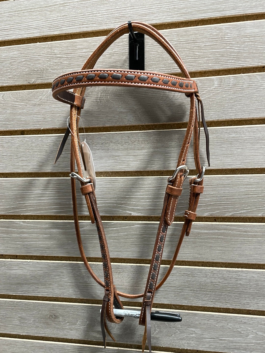 CST Browband Headstall with Buckstitch