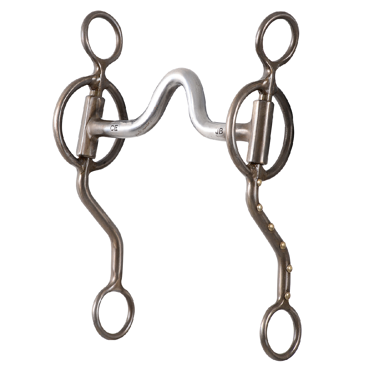 Offers more control on a horse that drops in the front and helps the roper keep their horse's weight shifted to their hind end. Offers more control on horses with a hard mouth. Increased get back action on horses that don't want to get back or yield to the jerk line on their own.