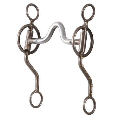 Offers more control on a horse that drops in the front and helps the roper keep their horse's weight shifted to their hind end. Offers more control on horses with a hard mouth. Increased get back action on horses that don't want to get back or yield to the jerk line on their own.