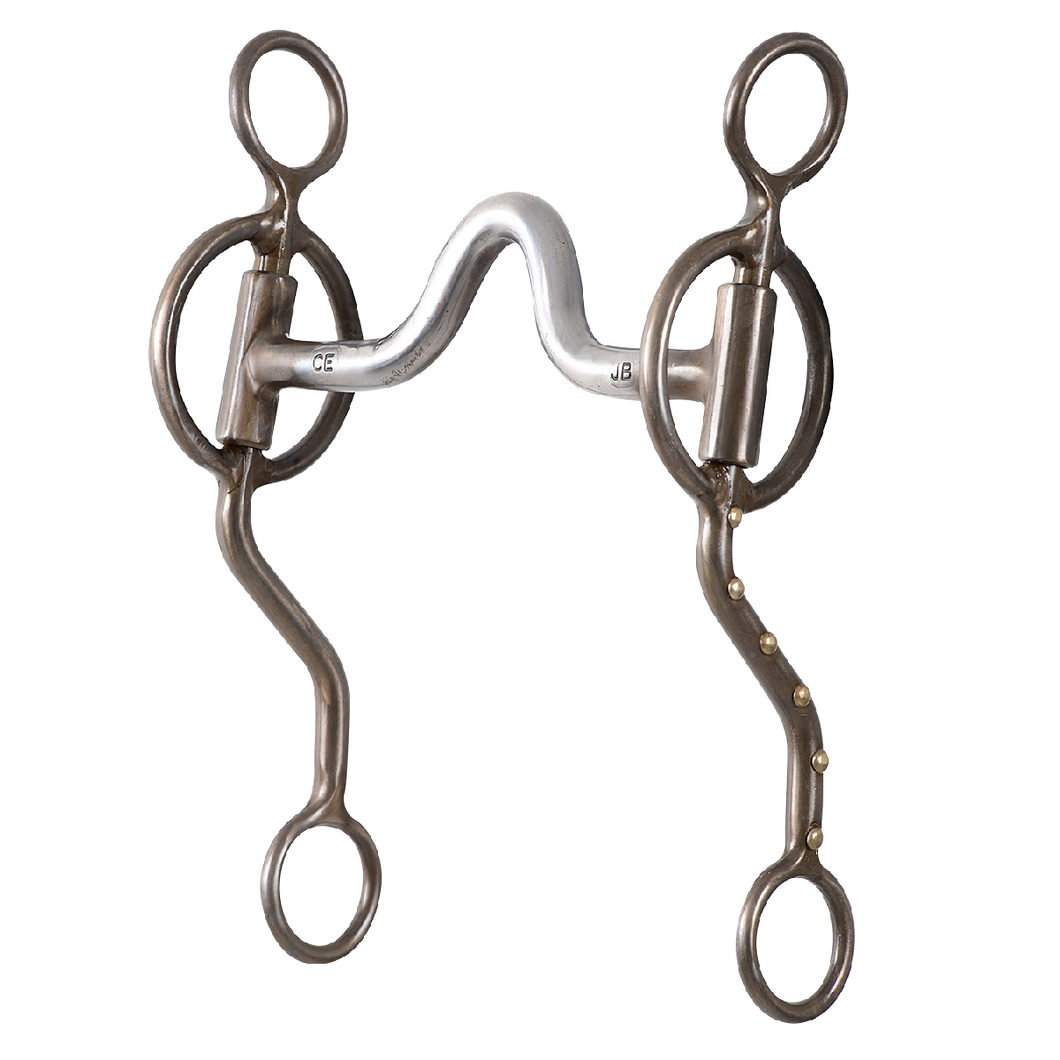 Offers more control on a horse that drops in the front and helps the roper keep their horse's weight shifted to their hind end. Offers more control on horses with a hard mouth. Increased get back action on horses that don't want to get back or yield to the jerk line on their own.