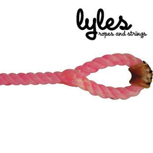 Lyles 6 1/2' Pink Poison Piggin String - 5/16"