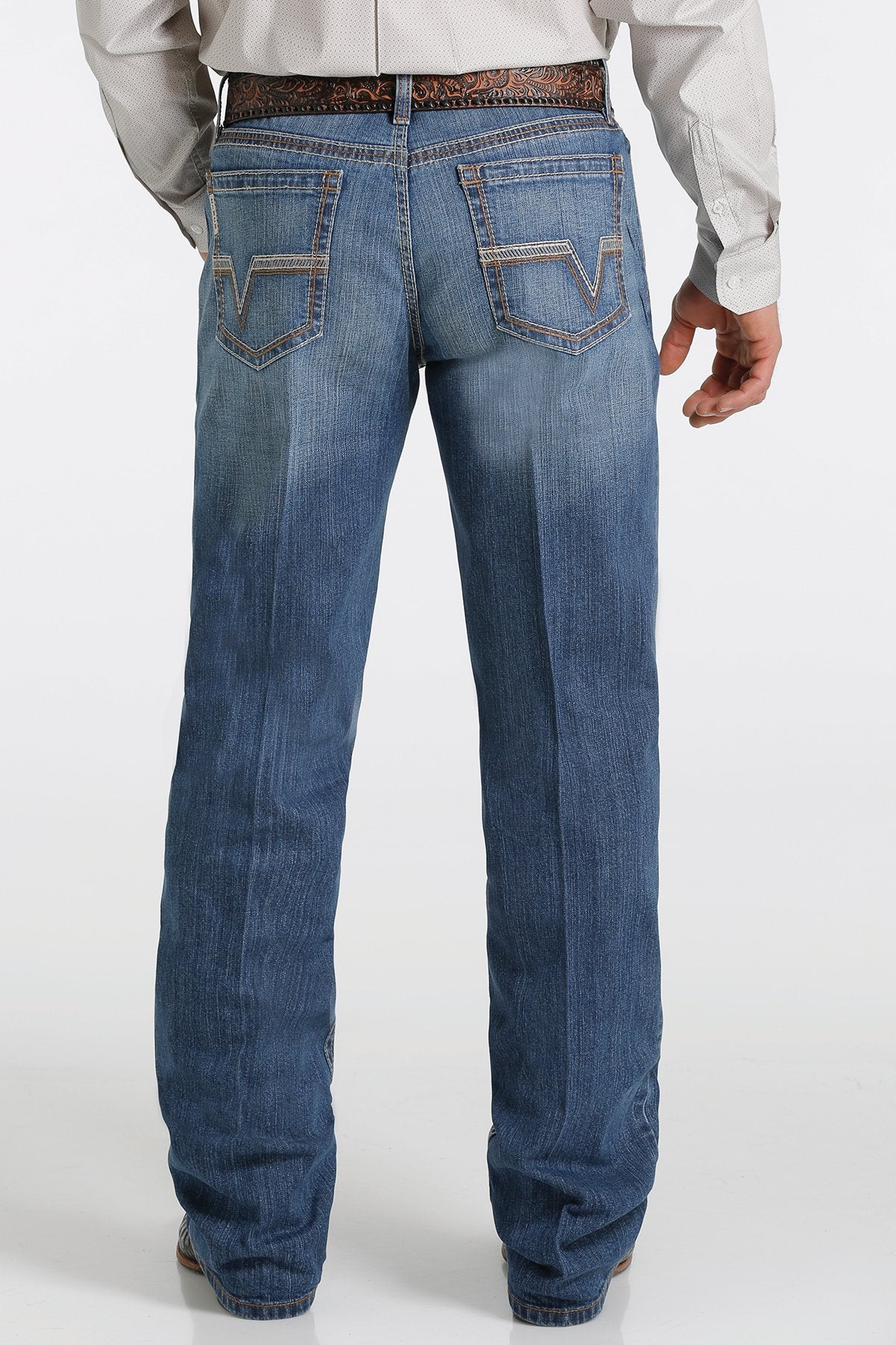 Cinch Men's Grant Mid Rise Relaxed Boot Cut Jean