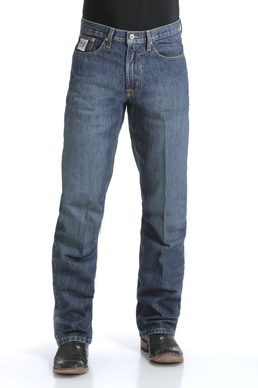 Cinch Men's Relaxed White Label Dark Stone Jean