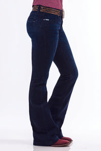 Cinch Women's Lynden Moderate Rise Slim Trouser Jean
