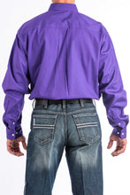 Load image into Gallery viewer, Cinch Men&#39;s Solid Purple Western Shirt
